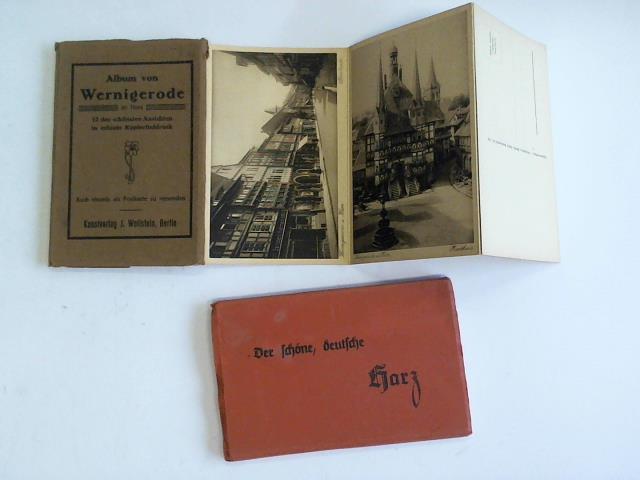 Wollstein, J. (Hrsg.) - Album von Wernigerode im Harz. 12 der schnsten Ansichten in echtem Kupfertiefdruck