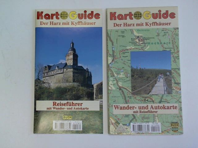 Kart Guide - Der Harz mit Kyffhuser. Reisefhrer mit Wander- und Autokarte