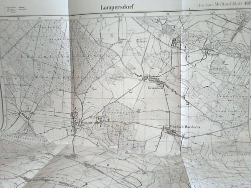 Lampersdorf - Metischblatt 1 : 25 000 (4 cm-Karte)