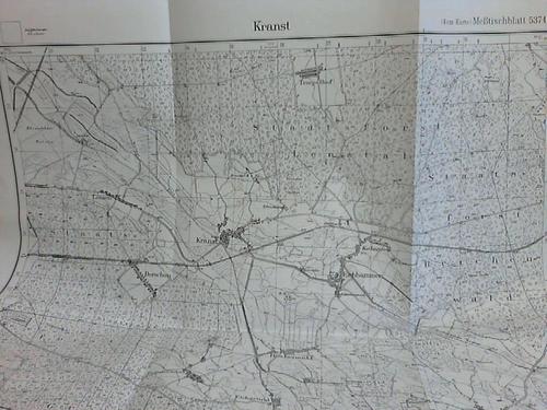 Kranst - Metischblatt 1 : 25 000 (4 cm-Karte)