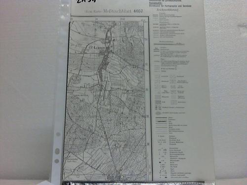Liebthal - Metischblatt 1 : 25 000 (4 cm-Karte)
