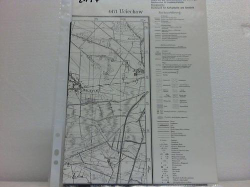 Uciechow - Topographische Karte 1 : 25 000 (4 cm-Karte)