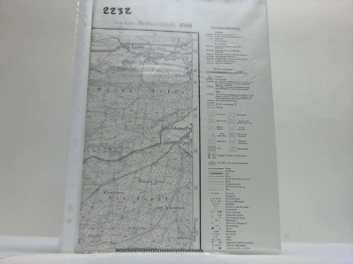 Kainowe - Metischblatt 1 : 25 000 (4 cm-Karte)