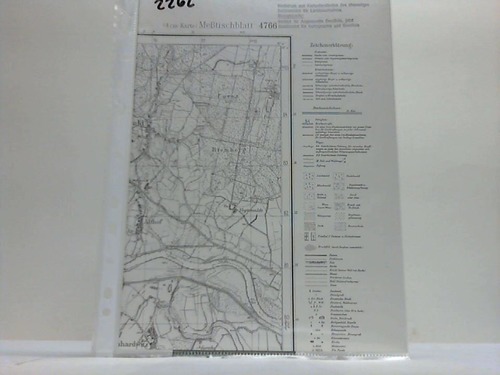 Dyhernfurth - Metischblatt 1 : 25 000 (4 cm-Karte)