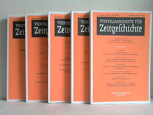 Vierteljahreszeitschrift fr Zeitgeschichte - 59. Jahrgang 2011. Heft 1 bis 4 und Beilage (zusammen 5 Hefte)