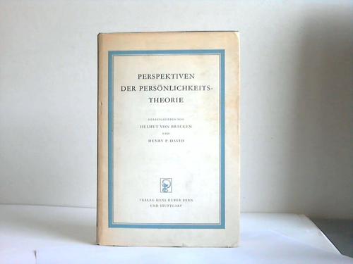 David, Henry P. (Hrsg.) - Perspektiven der Persnlichkeitstheorie