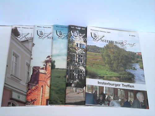 Insterburg - Ostpreusen - Insterburger Brief.  Mitteilungsblatt der Heimattreuen Insterburger aus Stadt und Land.10 Nummern in 5 Heften