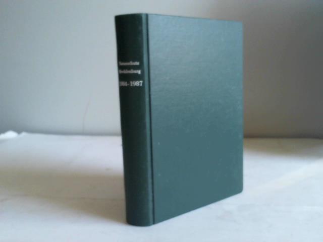 Akademie der Landwirtschaftswissenschaften der DDR - Naturschutzarbeit in Mecklenburg. 1984 - 87 in einem Band