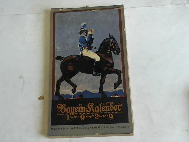 Bayern-Kalender - 1929