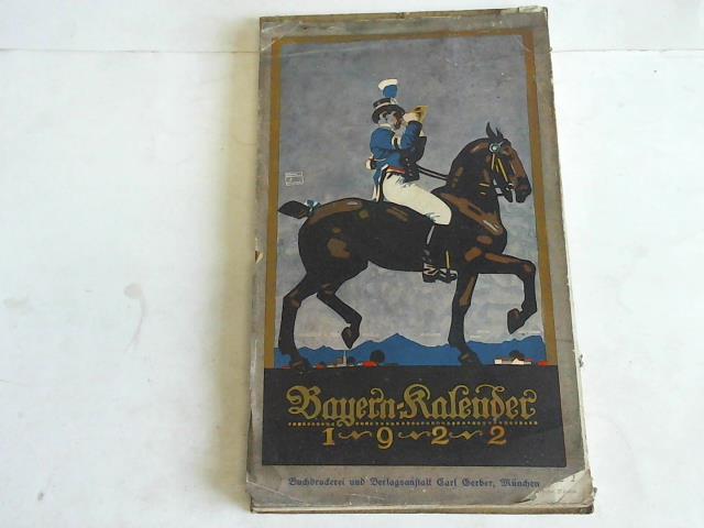 Bayern-Kalender - 1922