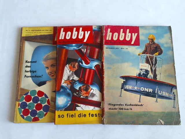 Hobby. Das Magazin der Technik - 3 Hefte