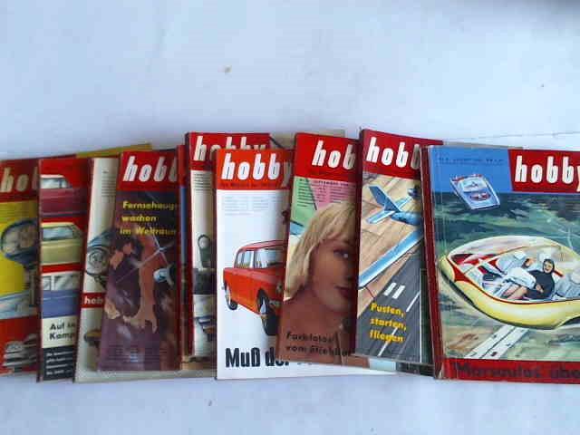 Hobby. Das Magazin der Technik - Jahrgang 1958. 10 Hefte (von 12 Heften)