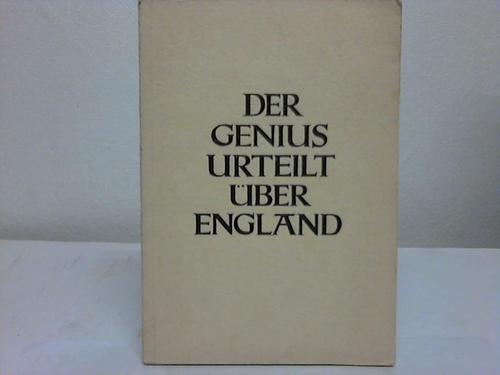 Eckert, H. - Der Genius urteilt ber England