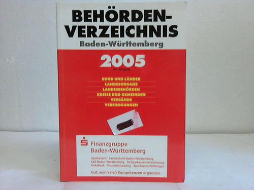 Behrden-Verzeichnis - Baden-Wrttemberg 2005