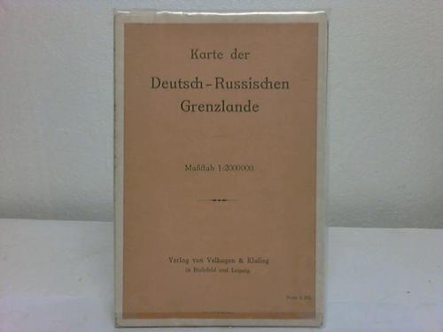 Karte Maßstab 1 : 2000000