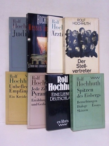 Hochhuth, Rolf - Sammlung von 8 Bnden