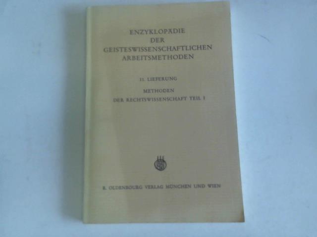 Esser, Josef/Wrtenberger, Thomas/Mller, Friedrich - Methoden der Rechtswissenschaft, Teil 1