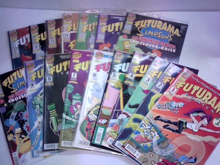 Bongo Group - Futurama Comics. Heft 1-17 in 17 Heften