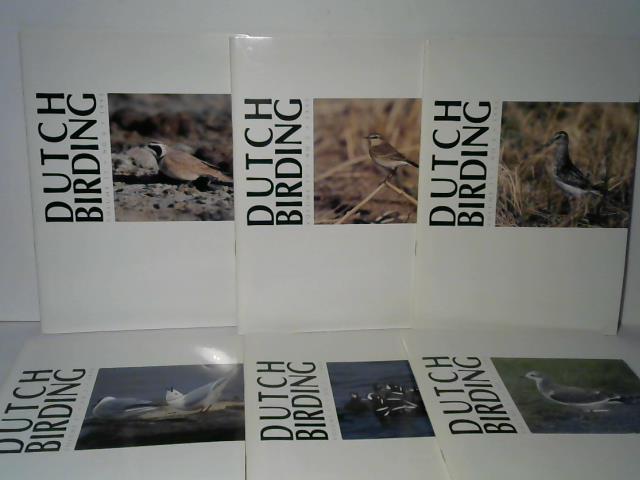 Dutch Birding Association (Hrsg.) - Dutch Birding. Vol. 17 No. 1-6 1995. 6 Hefte