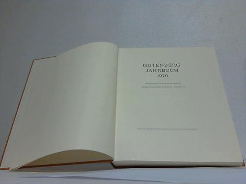 Widmann, Hans (Hrsg.) - Gutenberg-Jahrbuch 1970