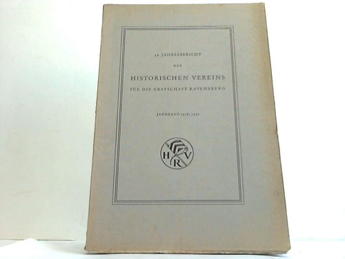 Ravensberg - Historischer Verein (Hrsg.) - 59. Jahresbericht des Historischen Vereins fr die Grafschaft Ravensberg. Jahrgang 1956/1957