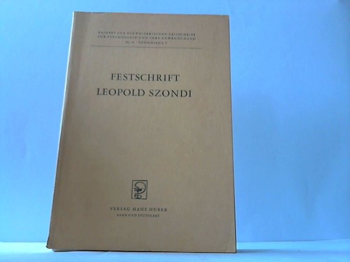 Poljak, L. (Hrsg.) - Festschrift Leopold Szondi