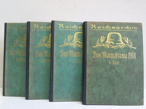 Bose, Thilo von / Dahlmann, Reinhold - Das Marnedrama 1914. 4 Bnde
