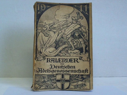 Deutsche Adels-Genossenschaft Berlin (Hrsg.) - Kalender der Deutschen Adelsgenossenschaft 1911