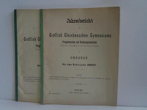 Burckas, Dr. - Die Ohrdrufer Familiennamen nach Herkunft und Bedeutung Teil II und IV. 2 Hefte