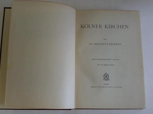 Reiners, Heribert - Klner Kirchen