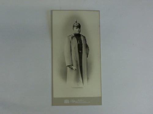 Fsilier-Regiment, General Prinz Albrecht von Preuen (Hannover) Nr. 73 - Atelierfoto von Friedrich Hagemann aus Hulpede (Pattensen) in Uniform