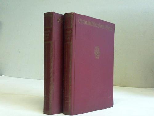 Borcherdt, Hans Heinrich - Grimmelshausens Werke. Band 1, 2 und 4 in 2 Bnden (ohne 3)