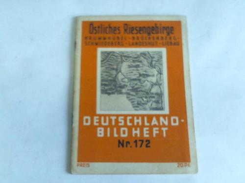 Riesengebirge - Bund Deutscher Verkehrsverbnde (Hrsg.) - stliches Riesengebirge. Krummhbel - Brckenberg - Landeshut - Schmiedeberg - Liebau