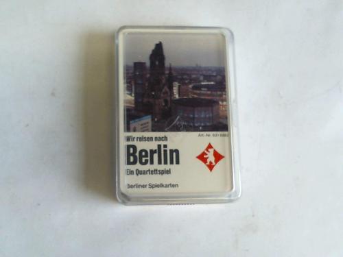 Berliner Spielkarten (Hrsg.) - Wir reisen nach Berlin. Ein Quartettspiel