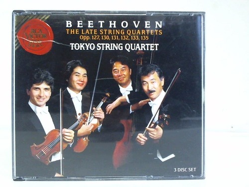 Tokyo String Quartet - Beethoven. The late spring quartets. Opp. 127, 130, 131, 132, 133, 135. 3 CDs