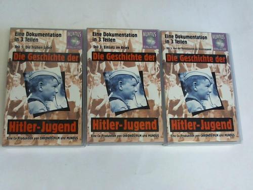 Die Geschichte der Hitler-Jugend - Eine Dokumentation in 3 Teilen. Drei VHS-Kassetten