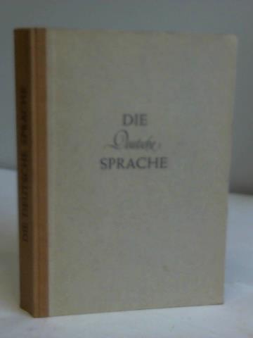 Barzel, Candidus - Die deutsche Sprache. Von der Sprachlehre zum Lesestoff. Eine Bibliographie