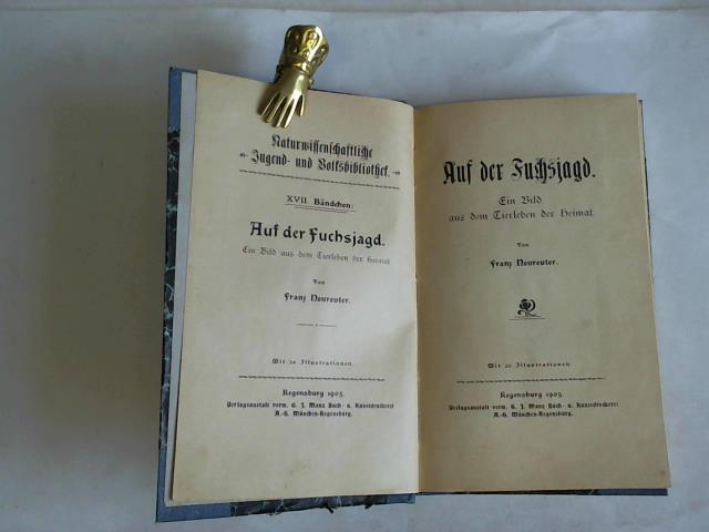 Neureuter, Franz - Auf der Fuchsjagd. Ein Bild aus dem Tierleben der Heimat