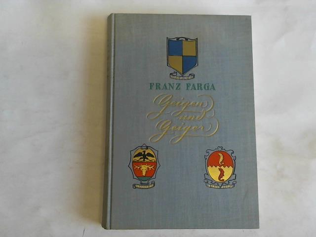 Farga, Franz - Geigen und Geiger
