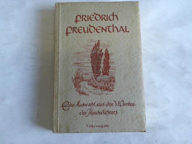 Budde, Enno - Friedrich Freudenthal. Eine Auswahl aus seinen Werken
