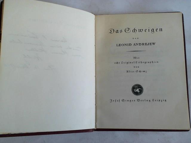 Andrejew, Leonid - Das Schweigen