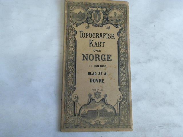 Norwegen - Topografisk Kart over Norge