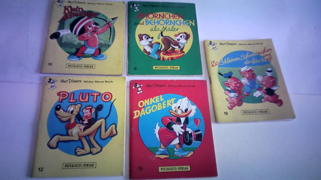 Walt Disney Micky Maus Buch - 5 Bnde