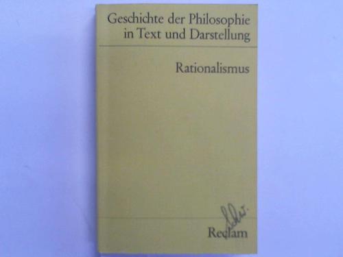 Specht, Rainer (Hrsg.) - Rationalismus. Band 5