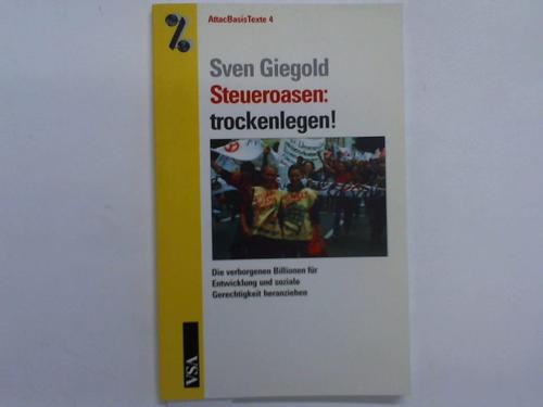 Giegold, Sven - Steueroasen: trockenlegen!