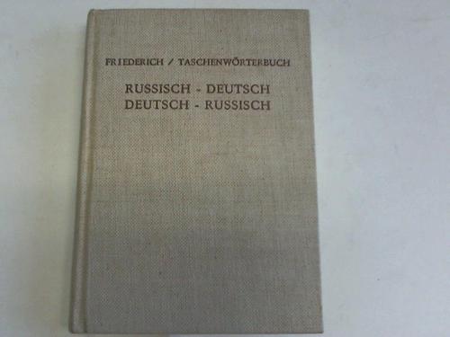 Friedrich Taschenwrterbuch - Russisch-Deutsch. Deutsch-Russisch