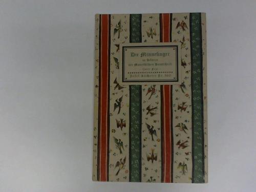 Naumann, Hans - Die Minnesinger in Bildern der Manessischen Handschrift. 2. Folge