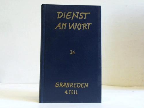 Haberer, Erwin (Hrsg.) - Grabreden. 4. Teil