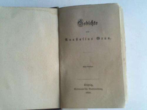 Grn, Anastasius - Gedichte