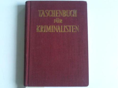 Taschenbuch fr Kriminalisten - 9. Jahrgang 1959